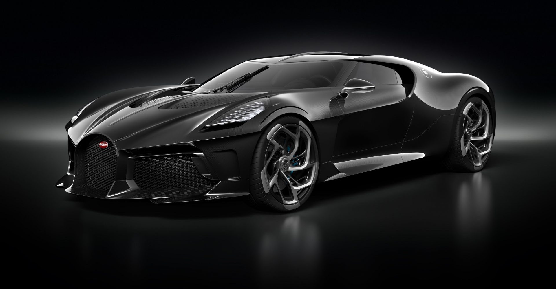 سيارة بوغاتي la voiture noire